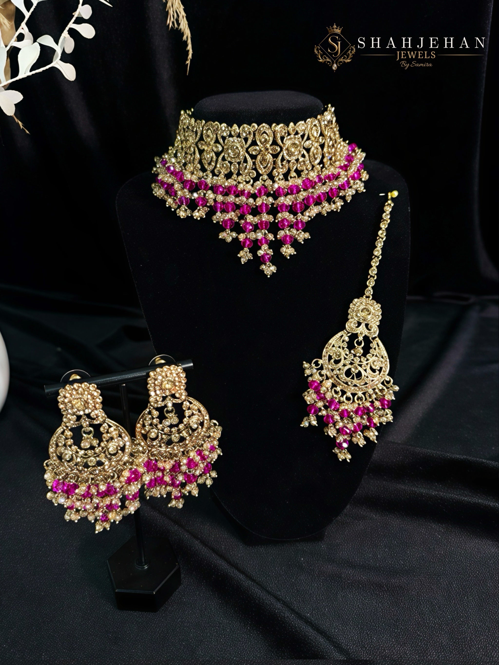 Shahbano Choker Set – The Royal Darbar Collection