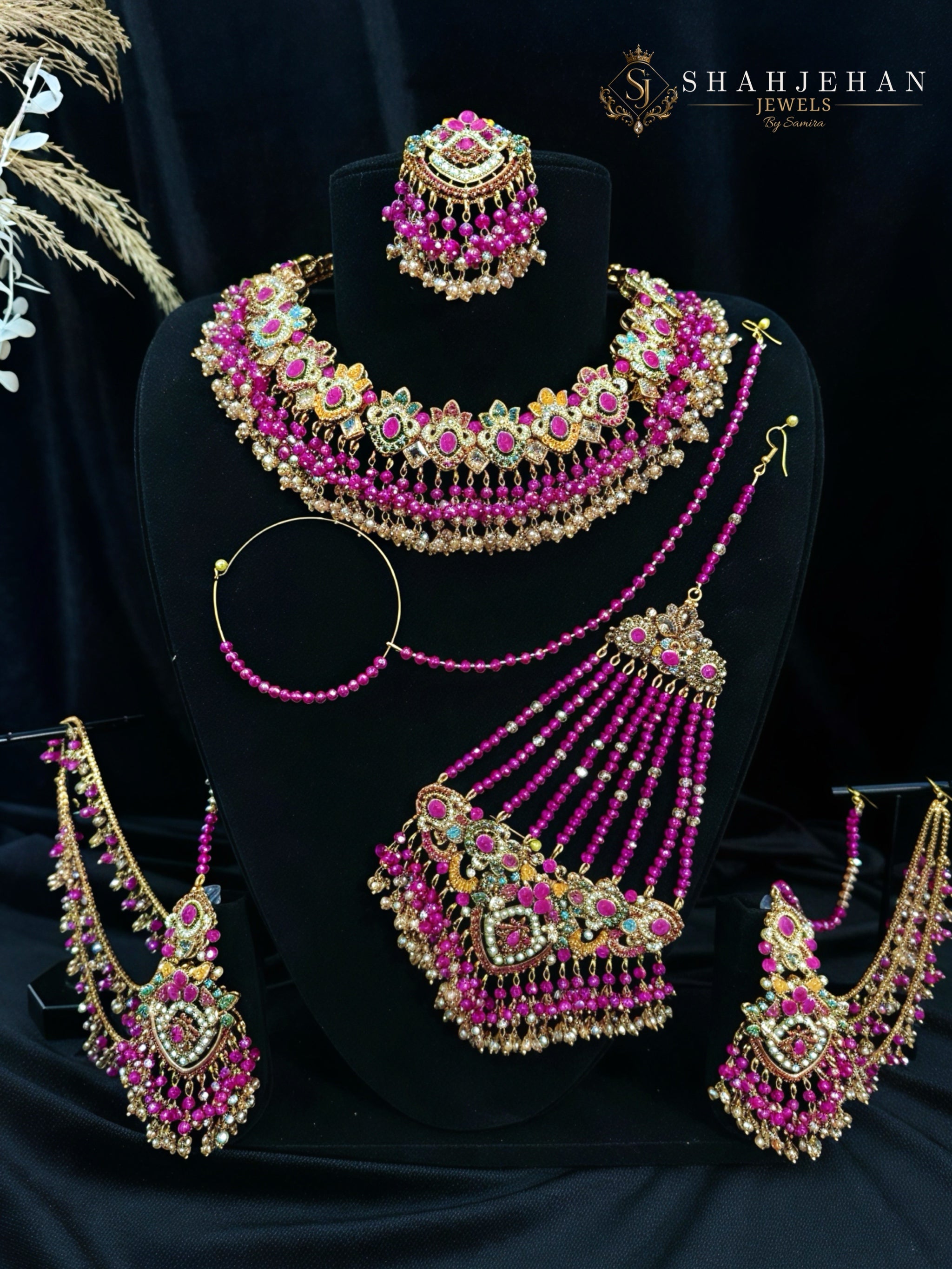 Gulbahar Sahiba – The Fuchsia Royal Set