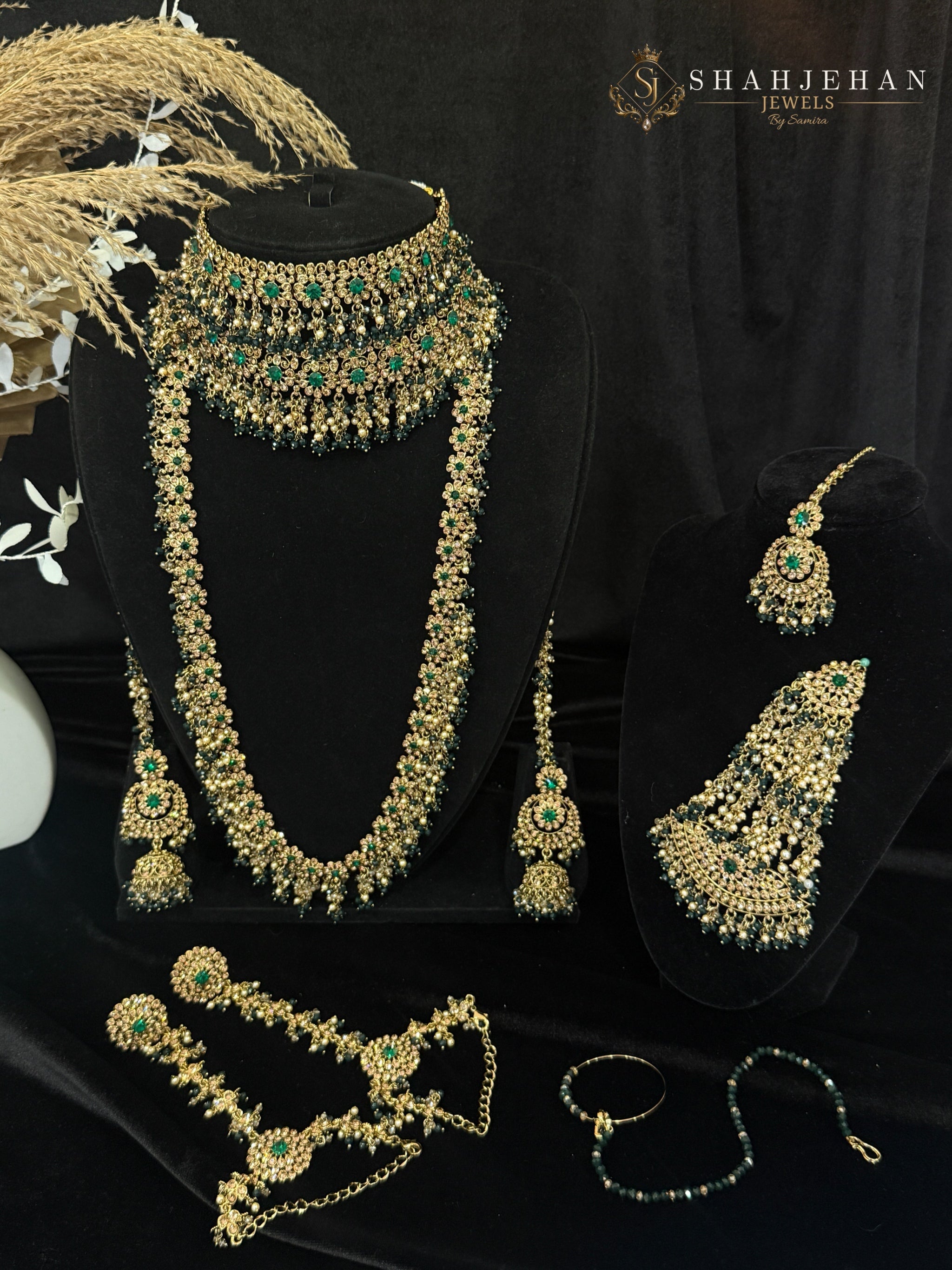 Shahpari Luxe Bridal Set – Full Luxury Wedding Collection