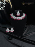 Sahira – The Blush Ruby Elegance Set